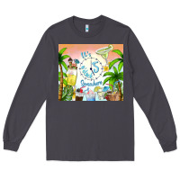 Smoke it's five o'clock somewhere Long Sleeve Tee - TumblerDesignByShophia