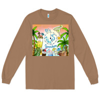 Toasted Coconut it's five o'clock somewhere Long Sleeve Tee - TumblerDesignByShophia