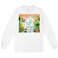 White it's five o'clock somewhere Long Sleeve Tee - TumblerDesignByShophia