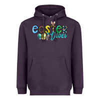 Plum easter vibes Heavyweight Hoodie - CowhideDigitalArt
