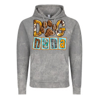 Cloud Rock Dog Nana with Paw Vintage Hoodie - texasbilliewilder