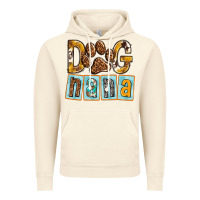 Vintage Artic Dog Nana with Paw Vintage Hoodie - texasbilliewilder