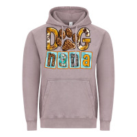 Vintage Zinc Dog Nana with Paw Vintage Hoodie - texasbilliewilder