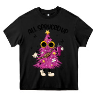Black all spruced up Heavy Core Tee - MaliasSmallBusiness