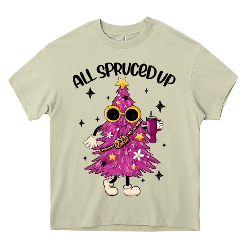 All Spruced Up Heavy Core Tee by MaliasSmallBusiness | Teevron