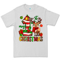 Dove Grey my first christmas reindeer Premium Tee - MaliasSmallBusiness
