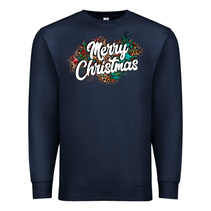 Merry Christmas Premium Sweatshirt by CowhideDigitalArt | Teevron