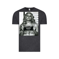 Vintage Black Sheri moon zombie baby firefly the devils rejects art print mugshot de Vintage Tee - trangStudio
