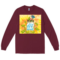 Burgundy life is short make it sweet Long Sleeve Tee - TumblerDesignByShophia