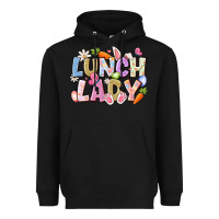 Black lunch lady easter Heavyweight Hoodie - CowhideDigitalArt