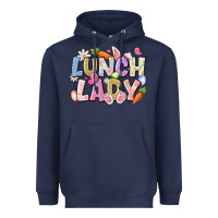 Navy lunch lady easter Heavyweight Hoodie - CowhideDigitalArt