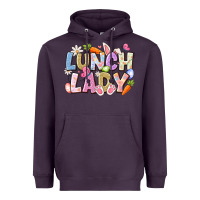 Plum lunch lady easter Heavyweight Hoodie - CowhideDigitalArt