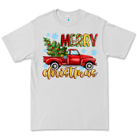 Dove Grey merry christmas truck Premium Tee - MaliasSmallBusiness