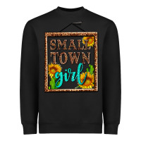 Black small town girl olivia Heavyweight Sweatshirt - OliviaCreatesArt