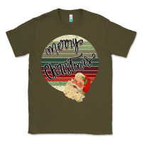Army Green retro merry christmas Classic Tee - Bettercallsaul