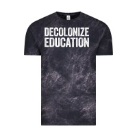 Cloud Black Decolonize Education History Teacher Educator Gift Vintage Tee - trangStudio