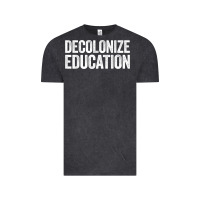 Vintage Black Decolonize Education History Teacher Educator Gift Vintage Tee - trangStudio