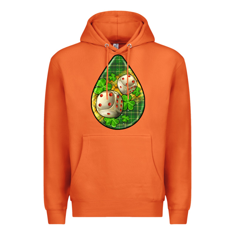St.patrick's Teardrop Earrings Premium Hoodie by FaDigitalArtStudio | Teevron