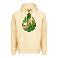 Pina Colada st.patrick's teardrop earrings Premium Hoodie - FaDigitalArtStudio