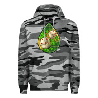 Slate Camo st.patrick's teardrop earrings Premium Hoodie - FaDigitalArtStudio