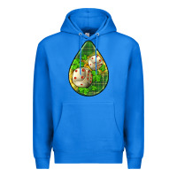 True Royal st.patrick's teardrop earrings Premium Hoodie - FaDigitalArtStudio