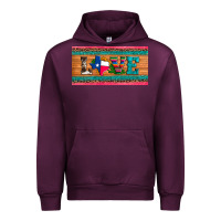Mauve Wine love texas sunflowers cactus cowhide license plate Urban Hoodie - Artiststas