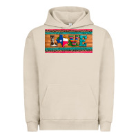 Pigment French Oak love texas sunflowers cactus cowhide license plate Urban Hoodie - Artiststas