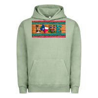 Pigment Oil Green love texas sunflowers cactus cowhide license plate Urban Hoodie - Artiststas