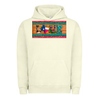 Pigment Pistachio love texas sunflowers cactus cowhide license plate Urban Hoodie - Artiststas