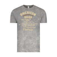 Cloud Rock Retro Vintage American Motorcycle Indian for Old Biker Vintage Tee - trangStudio