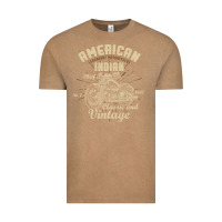 Vintage Coffee Retro Vintage American Motorcycle Indian for Old Biker Vintage Tee - trangStudio