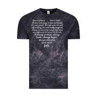 Cloud Black Love is patient Love is Kind 1 Corinthians 1348 Vintage Tee - trangStudio