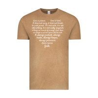 Vintage Camel Love is patient Love is Kind 1 Corinthians 1348 Vintage Tee - trangStudio