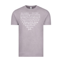 Vintage Zinc Love is patient Love is Kind 1 Corinthians 1348 Vintage Tee - trangStudio