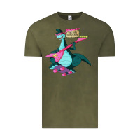 Vintage Olive Denver rock Denver The Last Dinosaur Classic Essential for a gift Vintage Tee - trangStudio
