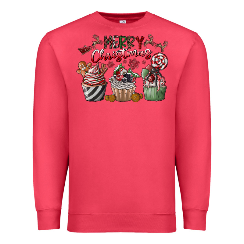 Merry Christmas Premium Sweatshirt by CowhideDigitalArt | Teevron