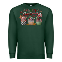 Sports Green Merry Christmas Premium Sweatshirt - CowhideDigitalArt