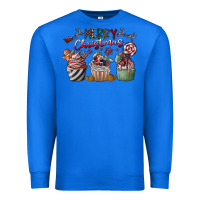 True Royal Merry Christmas Premium Sweatshirt - CowhideDigitalArt