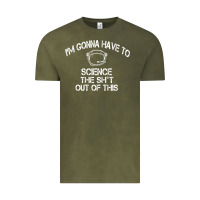 Vintage Olive The Martian Im Gonna Have To Science The Sht Out Of This GIFT Vintage Tee - trangStudio
