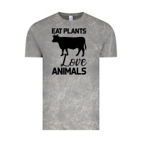 Cloud Rock Eat Plants Love Animals Vintage Tee - Bettercallsaul