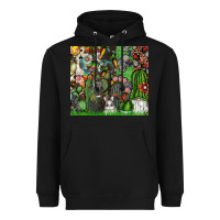 Black easter Heavyweight Hoodie - CowhideDigitalArt