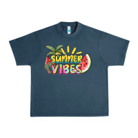 Midnight Navy summer vibes Urban Heavy Tee - NancyCooperArtShop
