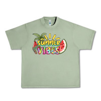 Oil Green summer vibes Urban Heavy Tee - NancyCooperArtShop