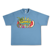 Pebble Blue summer vibes Urban Heavy Tee - NancyCooperArtShop