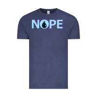 Vintage Denim NOPE  Blue Magic  Island Mana Symbol Vintage Tee - trangStudio
