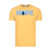 Vintage Mustard NOPE  Blue Magic  Island Mana Symbol Vintage Tee - trangStudio