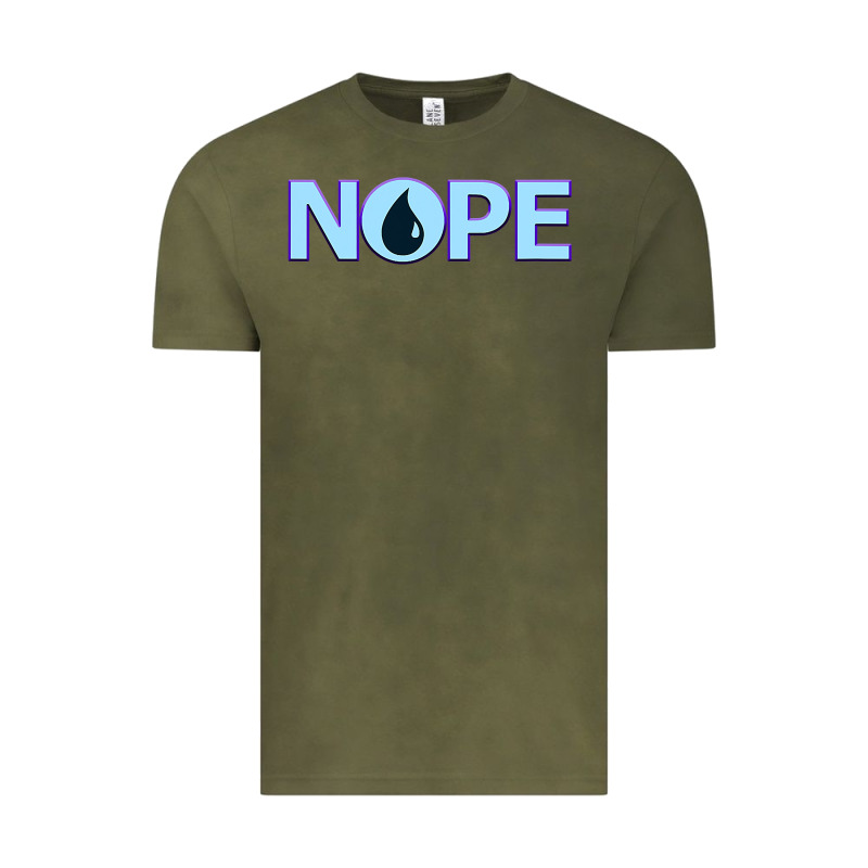 Nope  Blue Magic  Island Mana Symbol Vintage Tee by trangStudio | Teevron