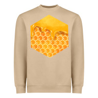 Mushroom honeycomb fa element Heavyweight Sweatshirt - FaDigitalArtStudio