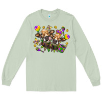 Matcha Mardi Gras Heifers Long Sleeve Tee - HowdyJamesFarm