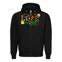 Black mardi gras love crawfish Zipper Hoodie - FaDigitalArtStudio
